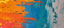 Charger l&#39;image dans la galerie, Zoom tableau abstrait multicolore
